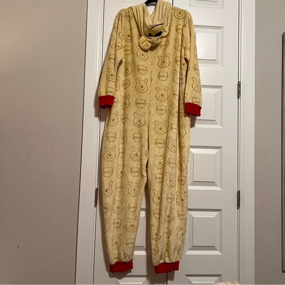 Disney Winnie The Pooh Yellow and Red Onesie - Picture 5 of 10